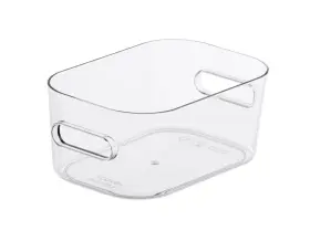 10490 Smartstore Compact Clear Modular Storage Bin Container One Size Transparent