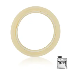 Zmy0134 Smrtcol Silicone Steam Ring For Breville Espresso Machines 54mm 1 Pack Clear