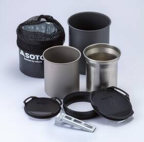 Soto 953571096094 Thermostack Camping Cooking Set - Multi-functional Pot Camp Cook