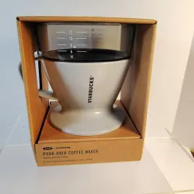 11105838 Starbucks Oxo Pour-over Coffee Maker 12 Oz With Water Tank Filters New In Box