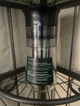 Starbucks 762111507372 Cold Brew Coffee Maker Glass Pitcher 24oz