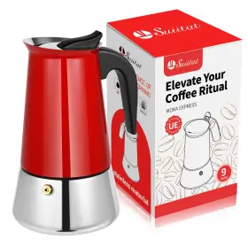 B0f31vhqmw Suiitat Moka Pot 9 Cups 15.9 Oz Stovetop Espresso Maker 304 Stainless Steel B0f31vhqmw Suiitat Moka Pot 9 Cups 15.9 Oz Stovetop Espresso Maker 304 Stainless Steel