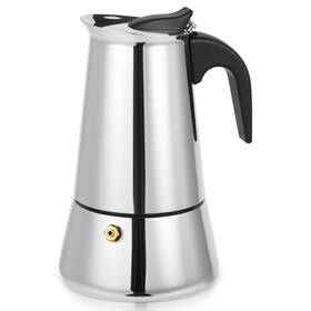 Suiitat Kps7-6-s Moka Pot 6 Cups 10.6 Oz Stovetop Espresso Maker 304 Stainless Steel
