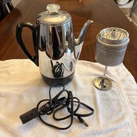 Sunbeam Ap-16 Vintage Deluxe Automatic Percolator 10 Cup