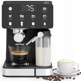 Zec007bk Sunvivipro Espresso And Americano Machine With Cold Brew Iced Coffee Maker Wit
