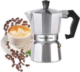 Kps150 Swindowl Moka Pot Coffee Pots And Stovetop Espresso Maker Italian Greca Cof