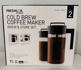 1050038 Takeya 1 Quart Maker/ Storage Deluxe Cold Brew Coffee Maker - New