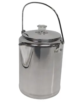 13180 Texsport 9 Cup Aluminum Percolator Coffee Maker Outdoor Camping Retro Nos 13180 Texsport 9 Cup Aluminum Percolator Coffee Maker Outdoor Camping Retro Nos