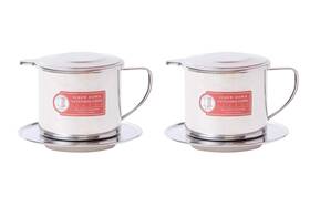 Thang Long 692764447193 Vietnamese Coffee Filter Maker Medium 8 Oz Stainless Steel