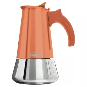 The London Sip 313047449481 Stovetop Espresso Maker Copper 6-cup