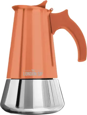 Em6c The London Sip 6 Cup Stainless Steel Espresso Maker Copper