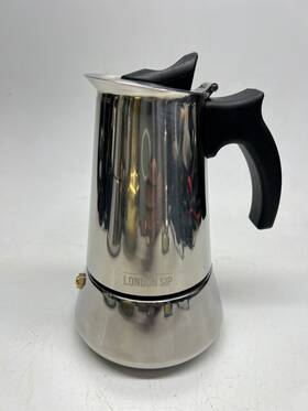 The London Sip Em6s Stainless Steel Stovetop Espresso Maker Home Camping