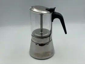 Em9g The London Sip Glass And Stainless Steel Stovetop Espresso Maker Em9g The London Sip Glass And Stainless Steel Stovetop Espresso Maker