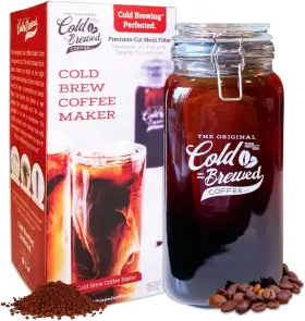The Original Cold Brewed Coffee Company 726084416871 Brew Maker By Co. - 2-quart Stylish