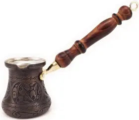 The Silk Road Trade 689530954931 Pca Series Small-6fl.oz - Thickest Solid Engraved Antique Copper Turkish Gr