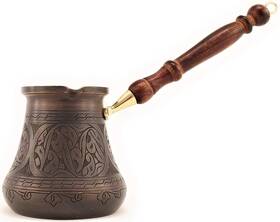The Silk Road Trade 689530954955 Pca Series Xxlarge-28fl.oz - Thickest Solid Engraved Antique Copper Turkish