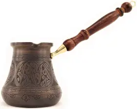 The Silk Road Trade 689530954955 Pca Series Xxlarge-28fl.oz - Thickest Solid Engraved Antique Copper Turkish