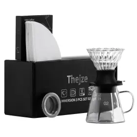 Tpo-001 Thejze Switch Immersion Dripper Pour Over Coffee Maker -600ml/20oz High Borosilicate