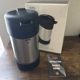 Thermos Nci1000p6 Vacuum Insulated Stainless Steel Gourmet Coffee Press 34 Ounce In Box
