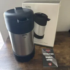 Nci1000p6 Thermos Vacuum Insulated Stainless Steel Gourmet Coffee Press 34 Ounce In Box