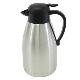 Thunder Group 789313200856 Ascs119 Coffee Server 1.9 Liter 64 Oz. Capacity Insulated Push Button To