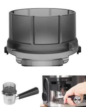 0101089 Tiga Portafilter Funnel For Espresso Machine Es601 Transparent Gray