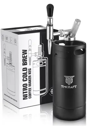 Tm-coffee128 Tmcraft 128oz Nitro Cold Brew Coffee Maker With Stainless Steel Faucet And Valve