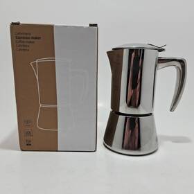 Top Moka X004xlfm83 Pot 2 Cup Stainless Steel Expresso/coffee Maker Stove Induction New