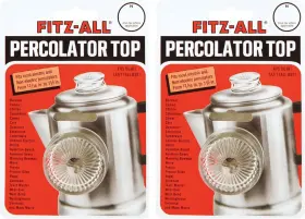 Tops 782195976277 Mfg Fitz-all Replacement Percolator Top