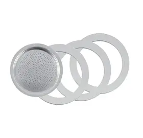 Tredoni 290113542556 3 Rubber Seals/rings Filter Sizes 1 2 6 9 14 Cup Espresso Coffee Maker M