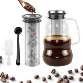 Trinida Lch-2000ml Brew Pitcher 2000ml High Borosilicate Glass With Stainless Steel Filter