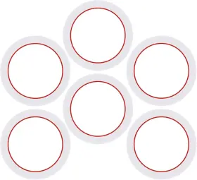 Tpl-m12-me2 Triplinger Upgraded Sealing Gasket For Bialetti Moka Express 2 Cups And Induction