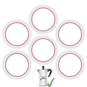 Triplinger Tpl-m12-me9 Upgraded Sealing Gasket For Bialetti 9 Cups Moka Express/moka Induction