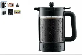 10948-294 Un Brand Bbean Cold Brew Press And Iced Coffee Maker 51 Ounce Black