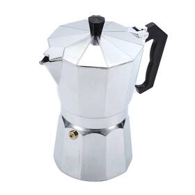 Uni-rhythm Rhythm-0016 Double Valve Coffee Pot Moka Italian Aluminum European
