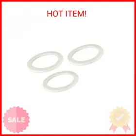 Univen 744539073936 Gasket For Stovetop Espresso Coffee Makers 9 Cup 3 Pack Fits Bialetti Im