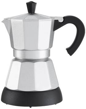 Uniware 608106895126 3 Cup Professional Electric Espresso/moka Coffee Maker