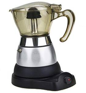 Uniware 608106895140 4 Cup Electric Espresso/moka Coffee Maker