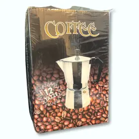 Uniware 608106950139 Coffee Maker Aluminium Stove-top Moka Pot 12 Cups Cafetera Cubana