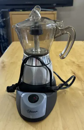 89501-4br Uniware-rohs 4-cup Electric Espresso/moka Maker New In Box