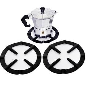 Uoeo 619197271386 2 Pack Iron Gas Stove Cooker Plate Coffee Moka Pot Stand Reducer Ring Holder