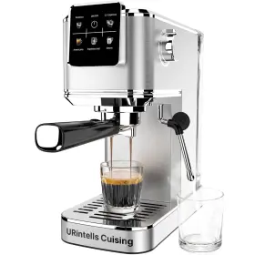 5210 Urintells Cuising Espresso Machine 20 12.48 Inch D X 6.14 W 12.59 H A-silver
