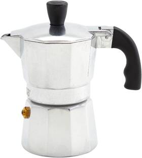 Usa B120-41v Aluminum Espresso Stovetop 1-cup Coffeemaker Silver
