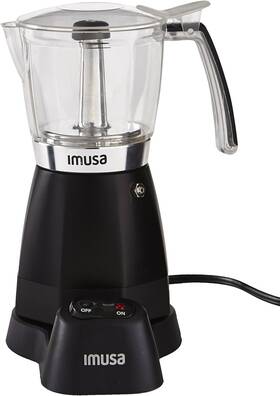 Usa B120-60006 Black Espresso Maker 3-6-cup