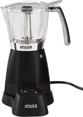 B120-60006 Usa Black Espresso Maker 3-6-cup