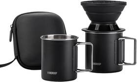 Vandroop Gsk69-s Portable Pour Over Coffee Maker Set Collapsible Silicone Drippe