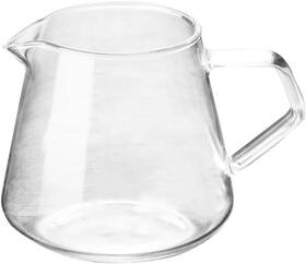 Veemoon H3wy2305b2x549gk Hand Pour Coffee Maker Glass Server Latte Transparent Color