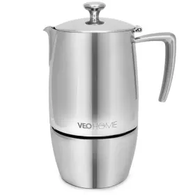 B0ccdbvyq7 Veohome Stovetop Espresso Coffee Maker - 10 Cups 500ml Multi-stove Stainless