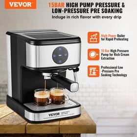 Vevor 197988199618 Espresso Machine - Professional Semi-automatic Coffee And Maker