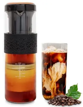 Viant 851316007616 Instant Cold Brew Coffee Maker Fast Iced In 15 Minutes Rechargeabl